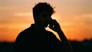 Silhouette Phone Call