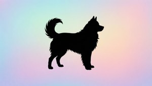 Silhouette Pup