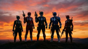 Silhouette Rangers Sunset