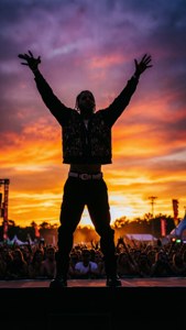 Silhouette Sunset Performance