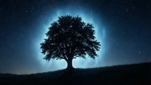 Silhouette Tree Aura