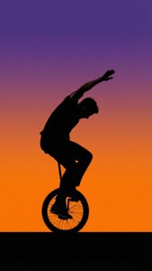 Silhouette Trick Sky