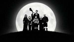 Silhouette Under the Moon