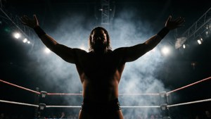 Silhouetted Champion