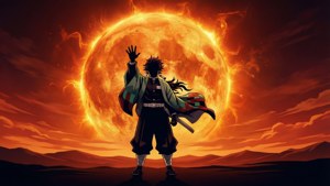 Silhouetted Sun