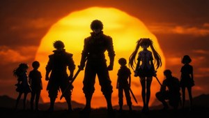 Silhouettes at Dusk