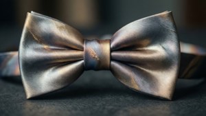 Silk Bowtie Closeup