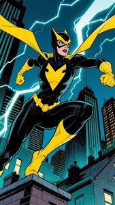 Silk Spectre Rooftop