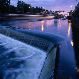 Silky Flow at Twilight