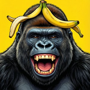 Silly Banana Gorilla