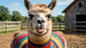 Silly Llama Sweater