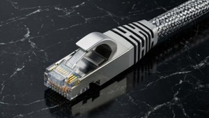Silver Braided Cable