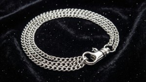 Silver Chain Lanyard