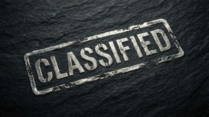 Silver Classified on Slate