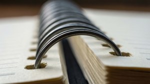 Silver Coil Close-Up