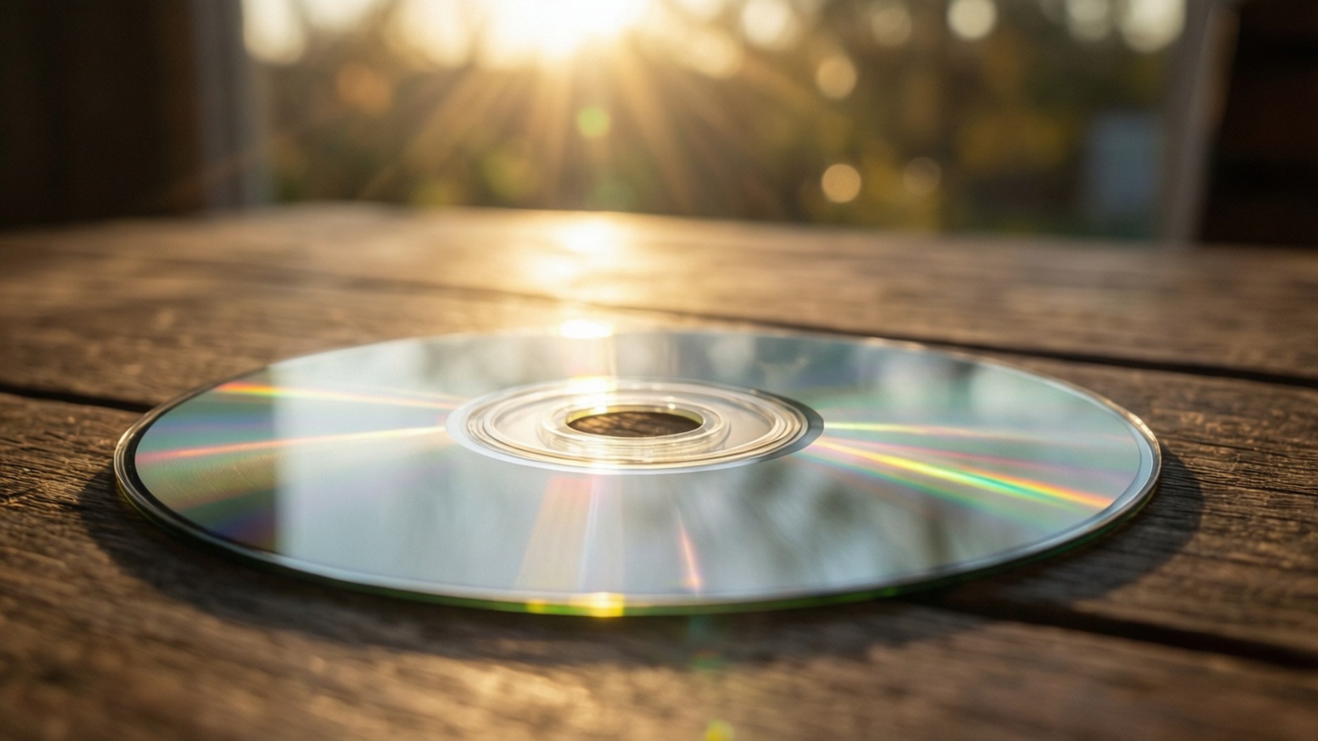 Silver Disc in Sunlight by Wallpapers.art Studio