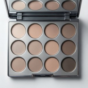 Silver Empty Palette Top