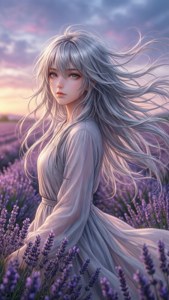 Silver Hair Twilight