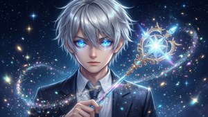 Silver-haired Magician