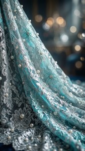 Silver Lace Elegance
