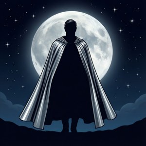 Silver Moon Cape