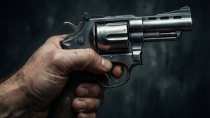 Silver Revolver Grip