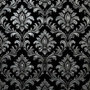 Silver Sheen Damask