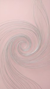 Silver Swirl Pastel