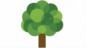 Simple Cartoon Style Tree