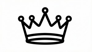 Simple Crown Outline