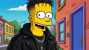 Simpsons Style Balvin