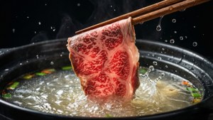 Single Beef Slice Cooking