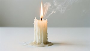 Single Candle Serenity