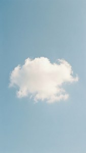 Single Cloud Sky