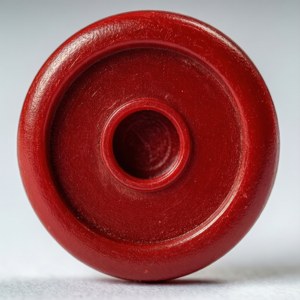 Single Red Disc Macro