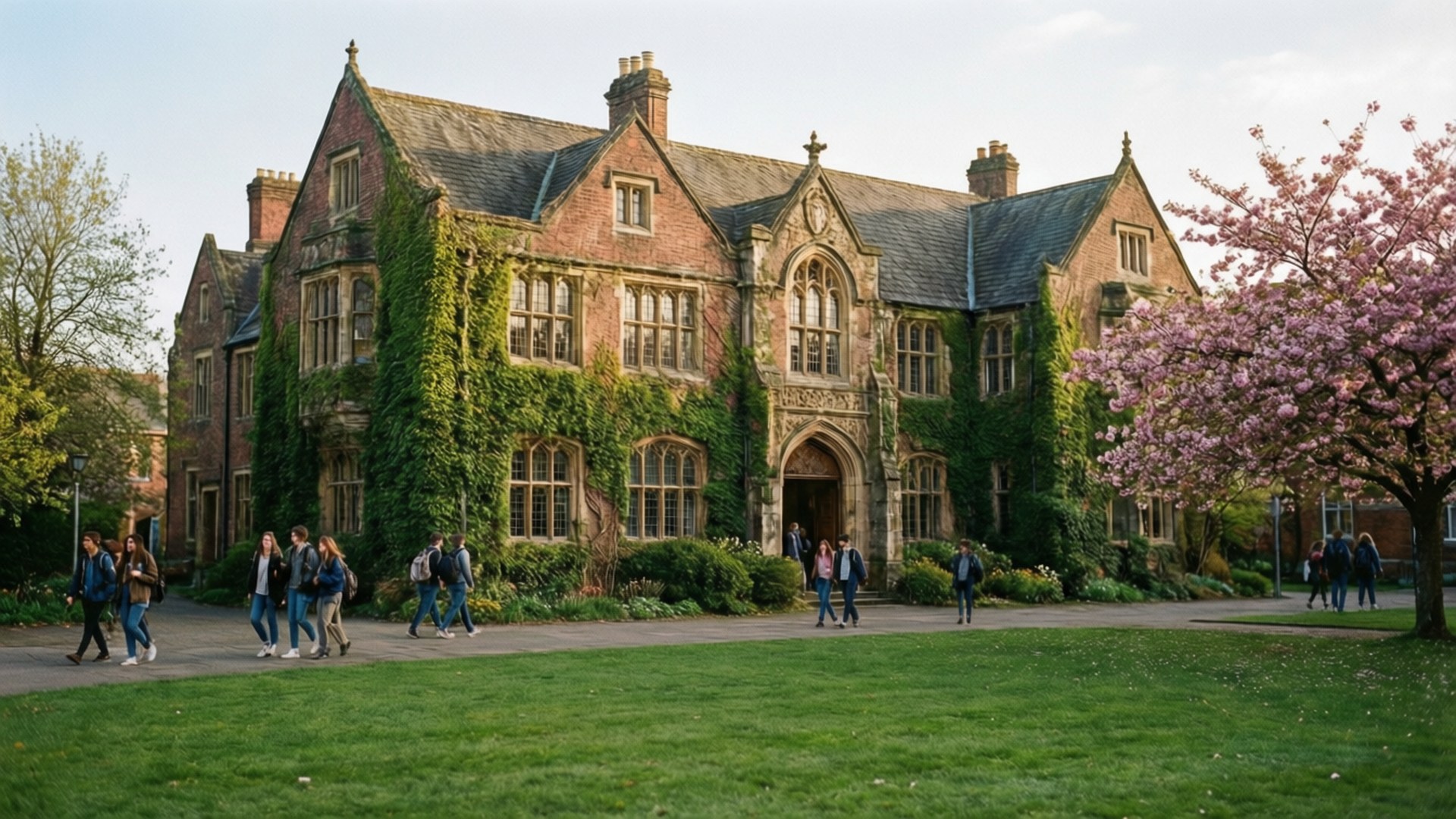 Singleton Campus Spring by Wallpapers.art Studio