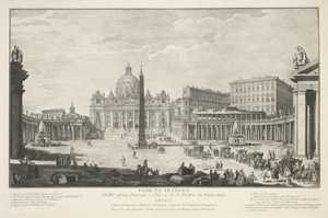 Sint-Pietersbasiliek en Sint-Pietersplein te Vaticaanstad
