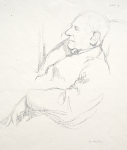 Sir Francis Seymour Haden Asleep