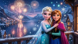 Sisters Ring in the New Year