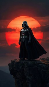 Sith Silhouette at Sunset