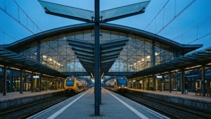 Sittard Station Blue Hour