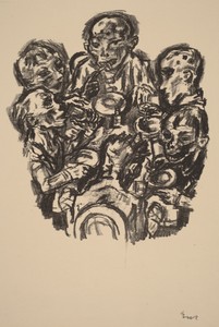 Six Diners at Table