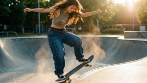 Skate Park Action