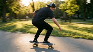 Skateboard Backward Cap