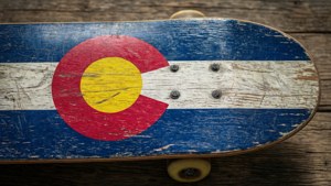 Skateboard Deck Flag