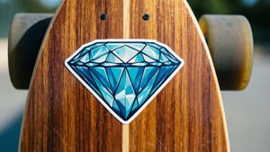 Skateboard Deck Logo