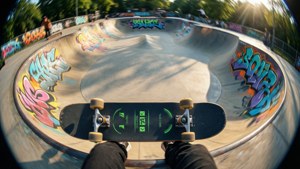 Skateboard POV Cam