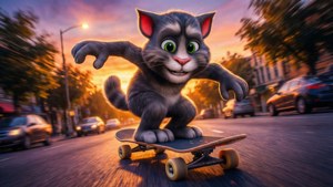 Skateboard Tom