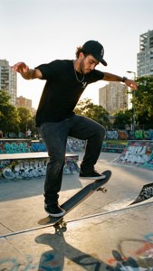Skateboarder Luccas