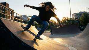 Skateboarder Silhouette
